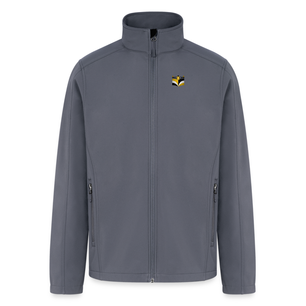 Men’s Soft Shell Jacket; Ravens - gray