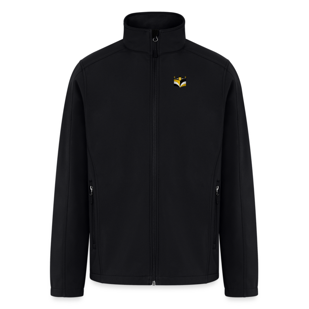 Men’s Soft Shell Jacket; Ravens - black